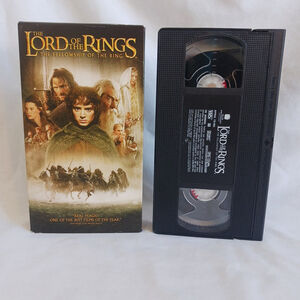 Lord Of The Rings Fellowship Of The Ring VHS 2001